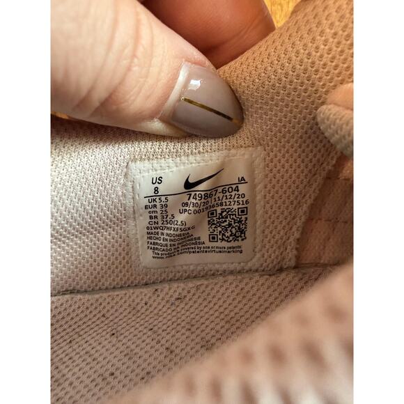 Nike Court Royale Shoes Womens Size 8 Pink Low Top Casual Tennis 749867-604 - Picture 8 of 10